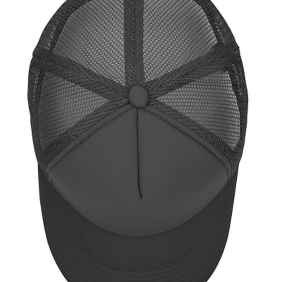 5 Panel Mesh Snapback Trucker Hat Sublimation Blank Classic Retro Adjustable